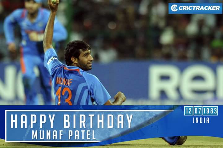 Happy Birthday munaf patel 