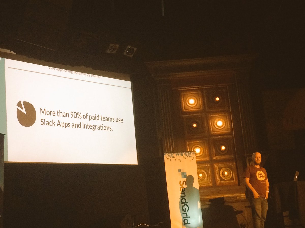 picsoung's tweet image. 90% of paid teams use @SlackHQ apps or integrations 

That&apos;s why slack is a platform

@ashevat at #apidays #SuccessfulAPIs