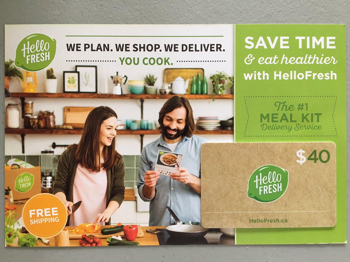 AWESOME news for our 2-legged participants. <a href="/HelloFreshCA/">HelloFresh Canada</a> has provided all our participants with a $40 gift card for your race kits!