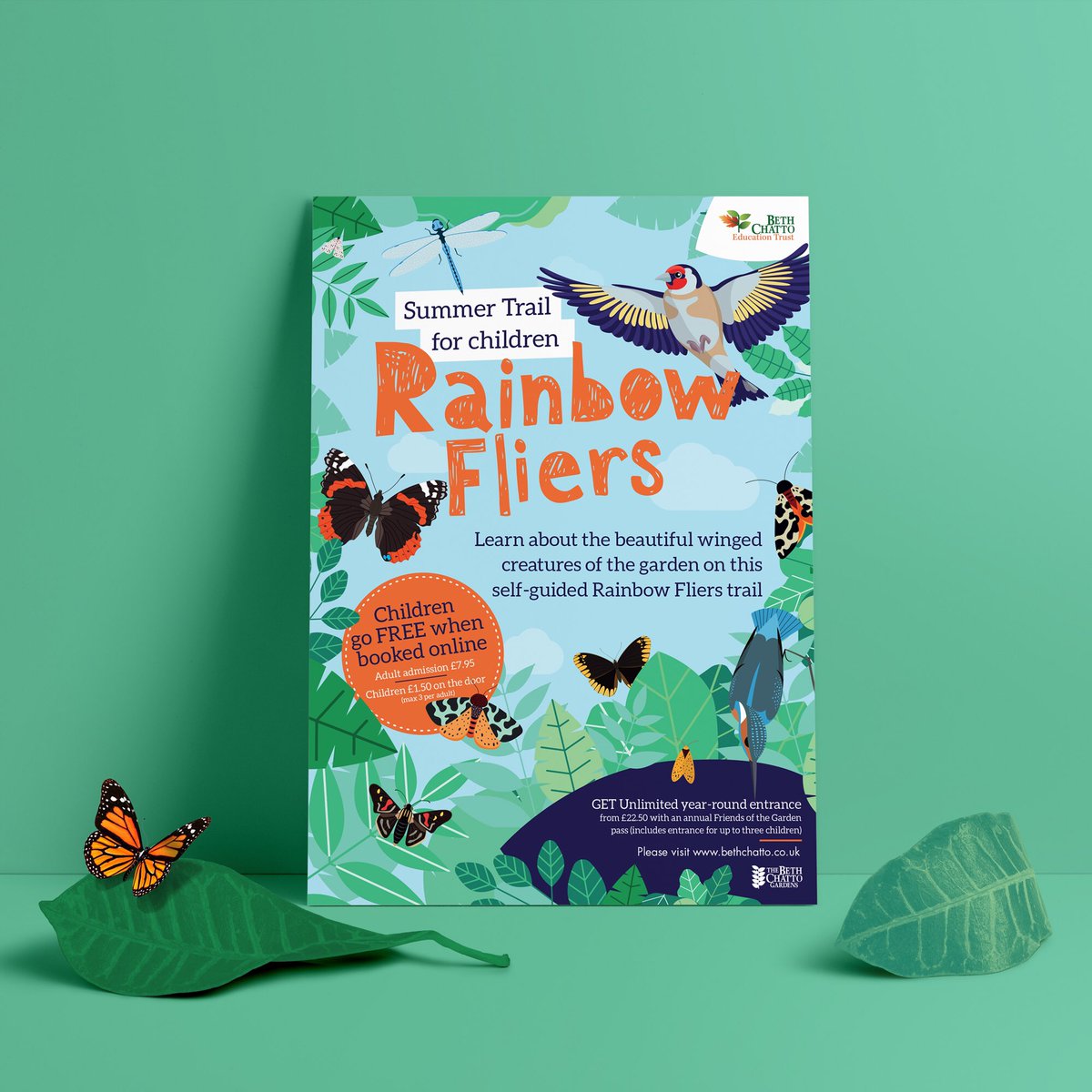 Latest <a href="/BethChattoGdns/">Beth Chatto’s Plants & Gardens</a> artwork coming out of the studio was a fun child summer trail #schoolhoildays #printdesign #gardening #GraphicDesign