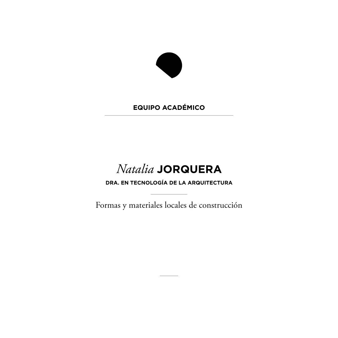 Nuestras académicas: Natalia Jorquera #Magister #Arquitectura <a href="/uchile/">Universidad de Chile</a>