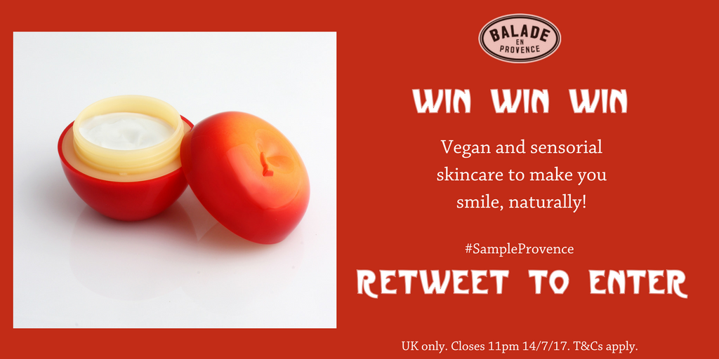 BaladeProvence's tweet photo. We are giving away 5 delicious apple hand creams. RETWEET #SampleProvence to enter. UK only. #vegan #crueltyfree https://t.co/BPmKRj0KkS