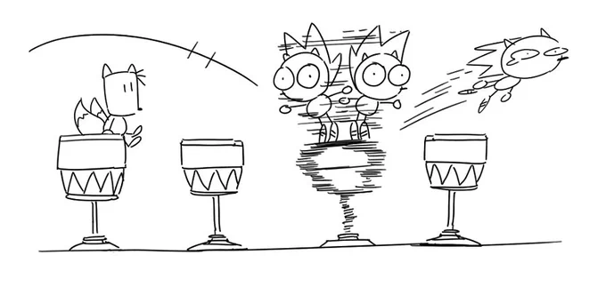 PSA: Bar stools are not toys.

(Sketch by @tyson_hesse!) 