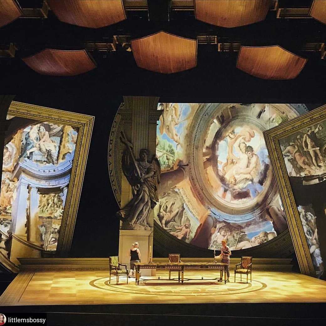 WolfTrapOpera's tweet photo. Squeeeeeee! It's so PRETTY!! You guys, this is gonna be a beautiful show :) #wto2017 #wtoTosca #opera https://t.co/6aYjDJvC2L