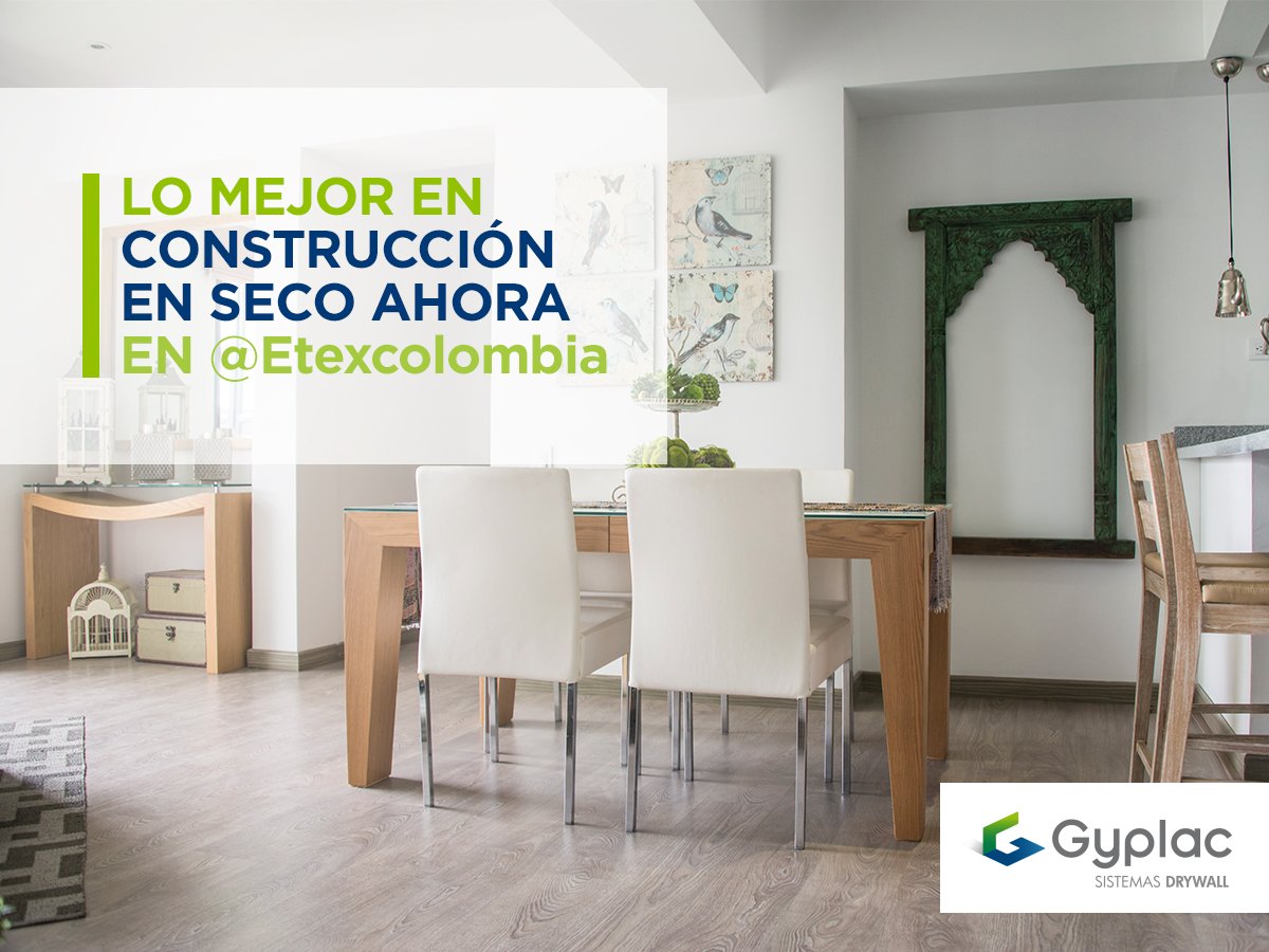 Skinco_co's tweet photo. Mantengase al tanto de la construcción en seco en @Etexcolombia https://t.co/x0BnpW6VyE