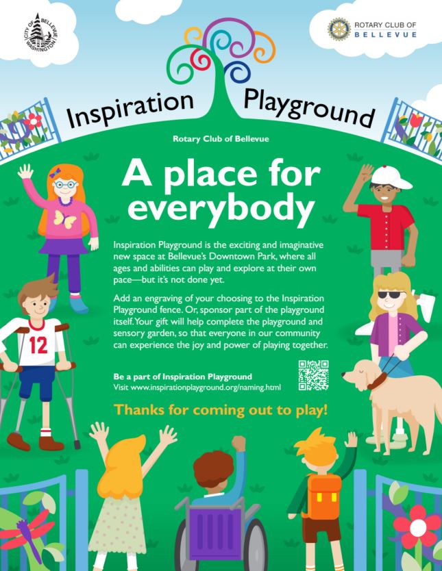 Playground4All's tweet photo. Inspiration Playground is open, but fundraising for the playground is still going on.  Help us reach our goal: https://t.co/UtujKjd1M5 https://t.co/XMwM4KBiwg