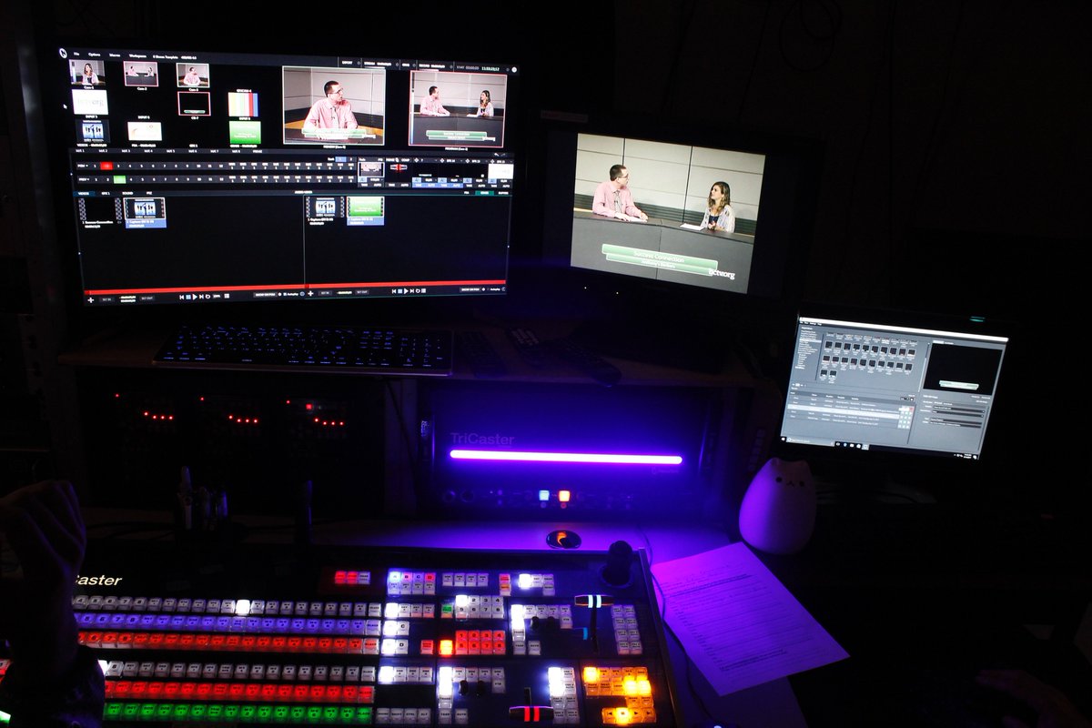 bctvberks's tweet photo. A behind-the-scene glimpse of live program filming! #BehindTheScenes #BCTV #CommunityMedia #SuccessConnection https://t.co/JRo4hLgXUI