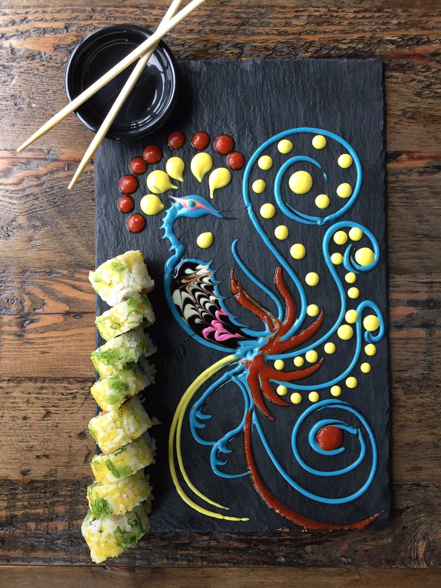 Have you had a chance to see the #YuzuFoodArt at <a href="/YuzuChicago/">YuzuChicago</a> yet? It's unbelievable.