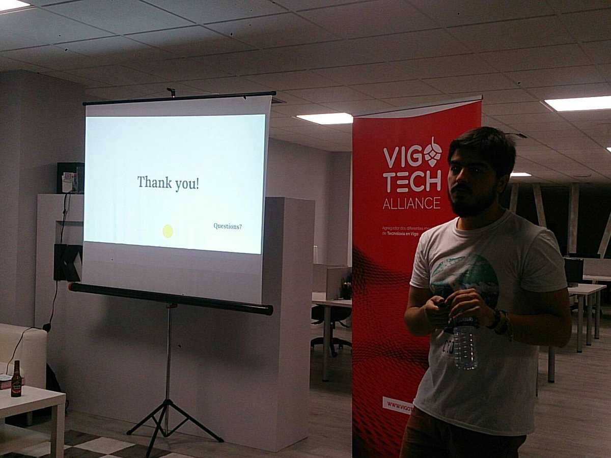Meetup interesante sobre Extreme Programming de @jsrois. Otra forma de ver los procesos de trabajo.