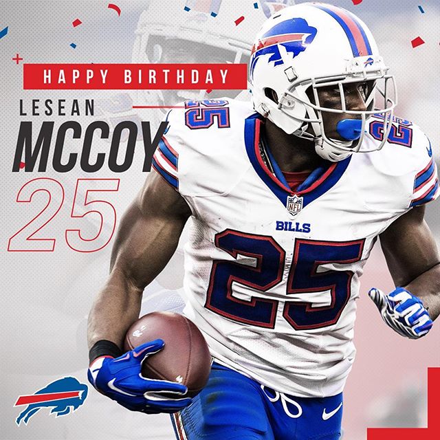 Buffalobills: Shaaaaady! Happy 29th birthday to LeSean McCoy!  