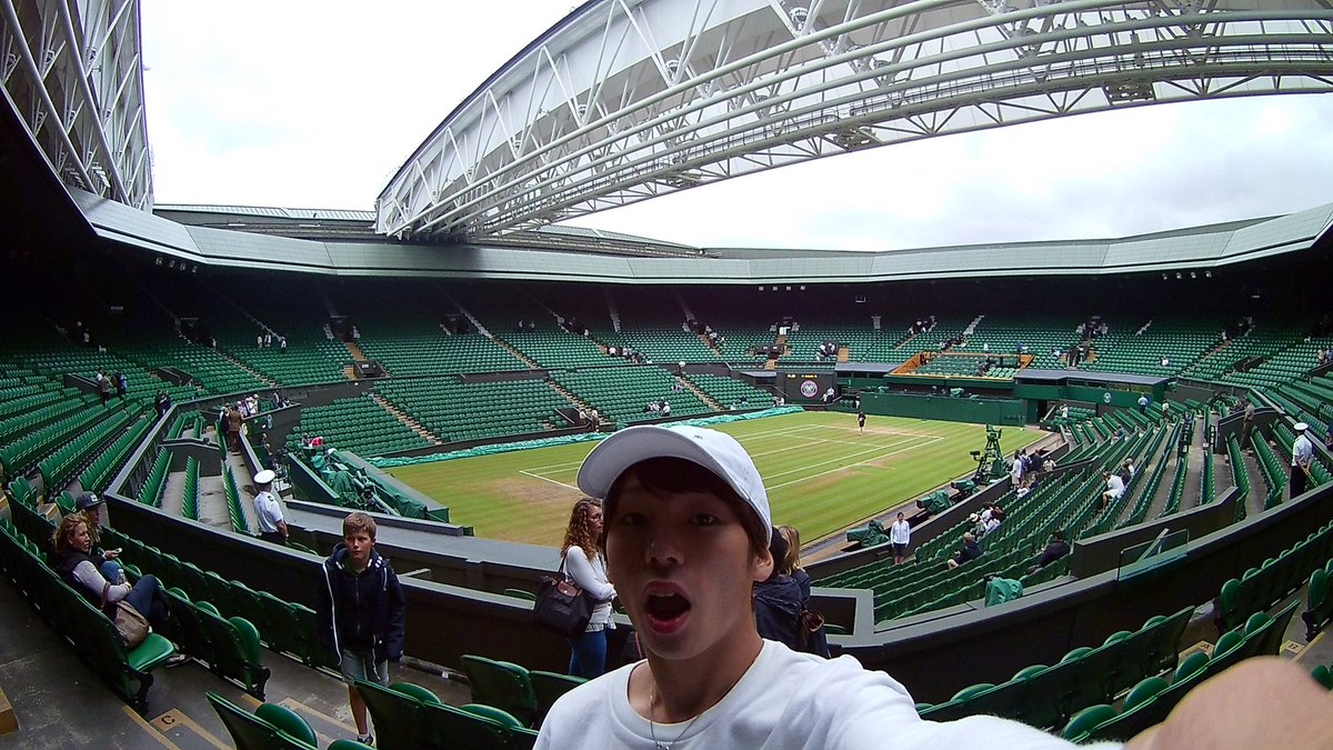 kakgru_e's tweet photo. 彼氏がぼっちでWimbledon なう。に使っていいよ。 https://t.co/6f7dPx4dSg