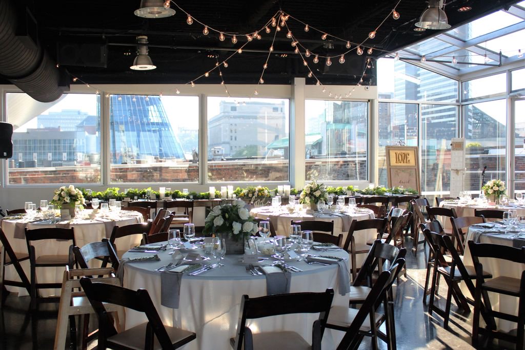 one of our favorite rooftop rehearsal dinners to date! #weddingwednesday #weddings #Nashville #nashvillespaces #nashvillevenues #venues
