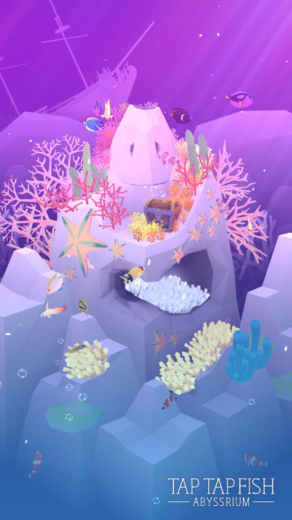 MayhemGaming12's tweet photo. My AbyssRium:) 
#taptapfish
Download: https://t.co/mfvvPUAgU8 https://t.co/3LXR74l07w