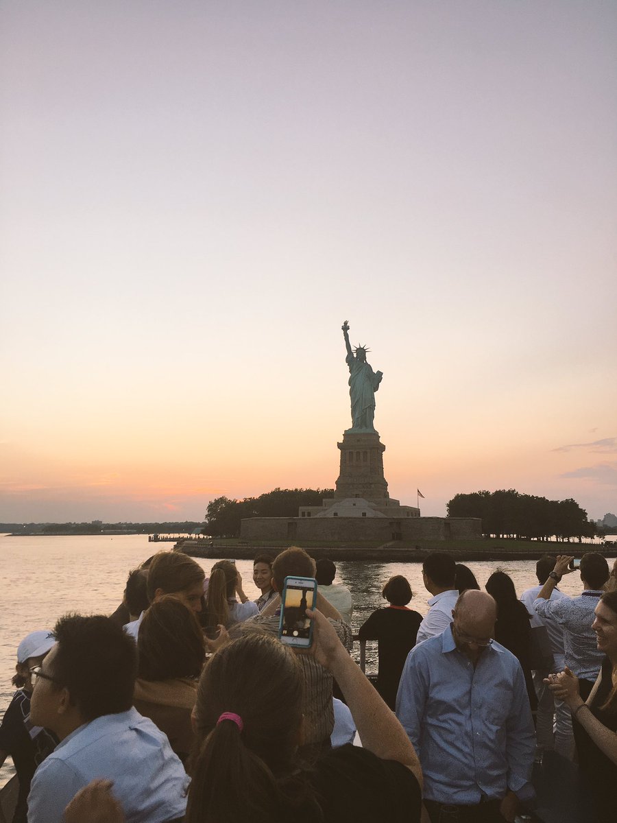 GreggADuncan's tweet image. Great meeting at #acscolloids. No complaints about the view from our dinner on the Hudson last night!