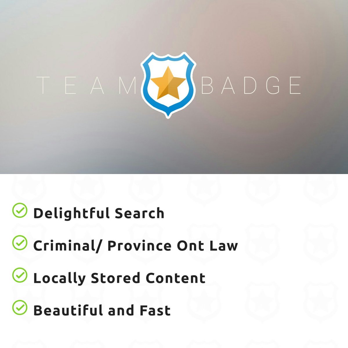 Changing the world one badge at a time. Download BadgeCanada at goo.gl/dmZvdJ #cops #police #law #tps #opp #rcmp #security #crime