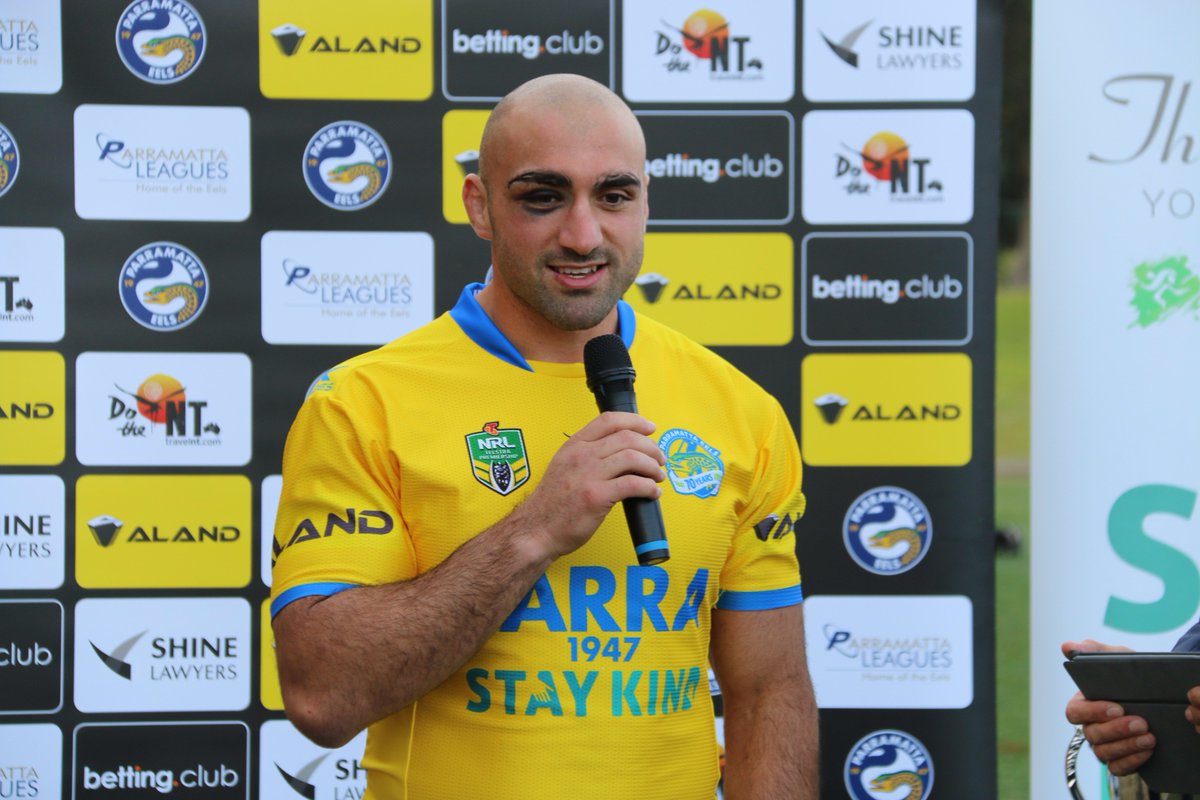 Mannah urges fans and the entire rugby league community to attend the game and support #StayKind Day: eels.co/2uaVuG0