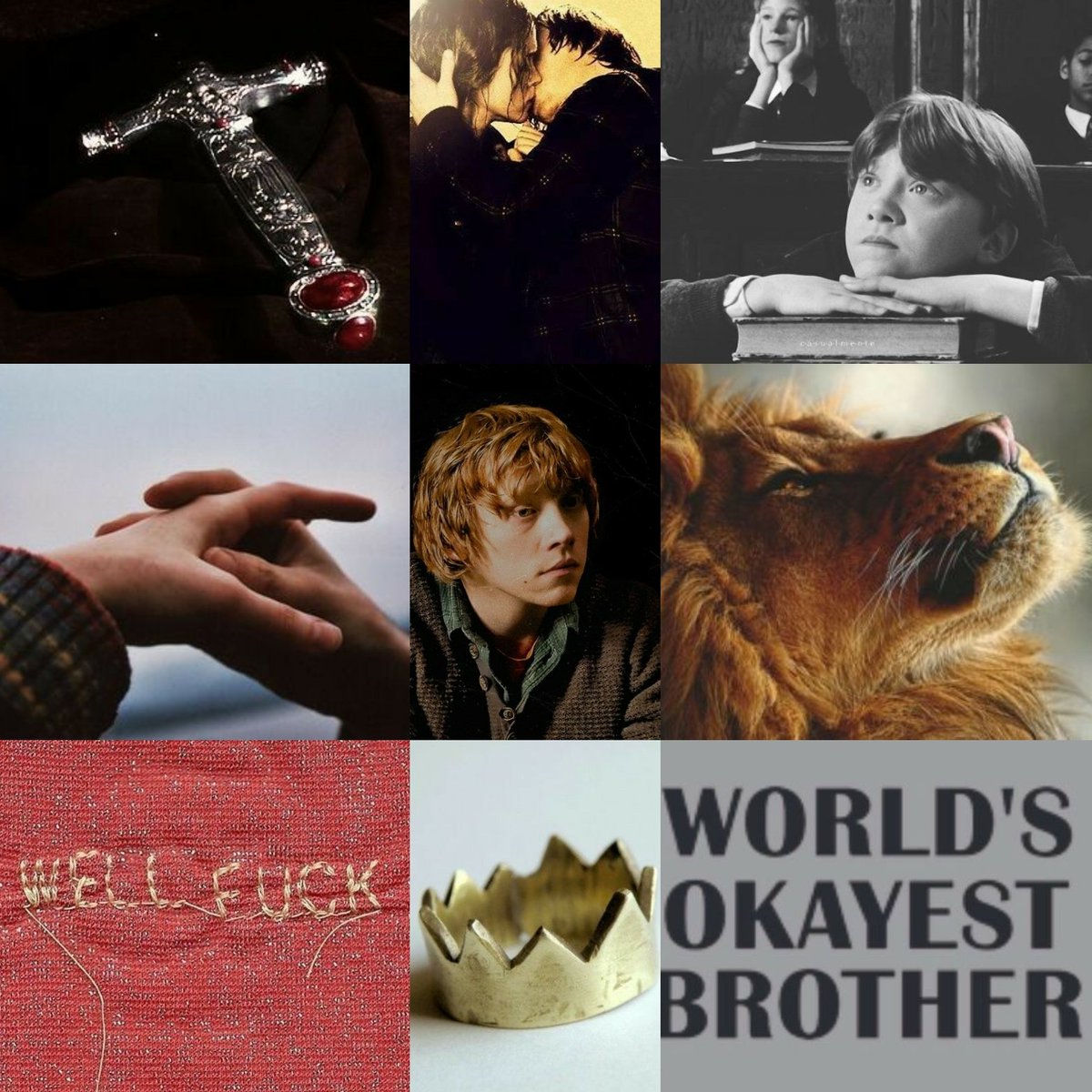 || Ron Weasley aesthetic for <a href="/SlXTHSON/">Rᴏɴ Wᴇᴀsʟᴇʏ</a>  💜