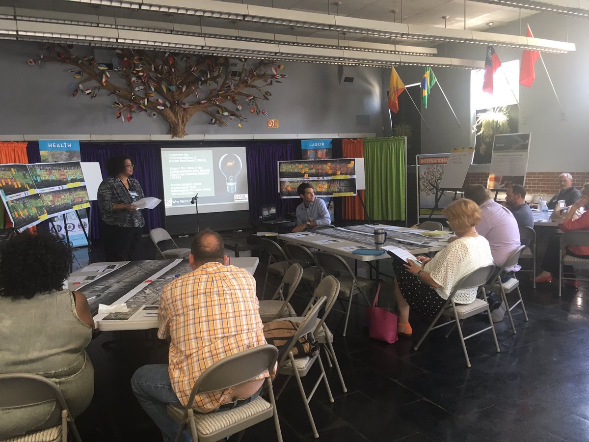 Happening now at the Northeast Chamber of Commerce headquarters: a public meeting on the Independence Avenue Pedestrian Safety study.