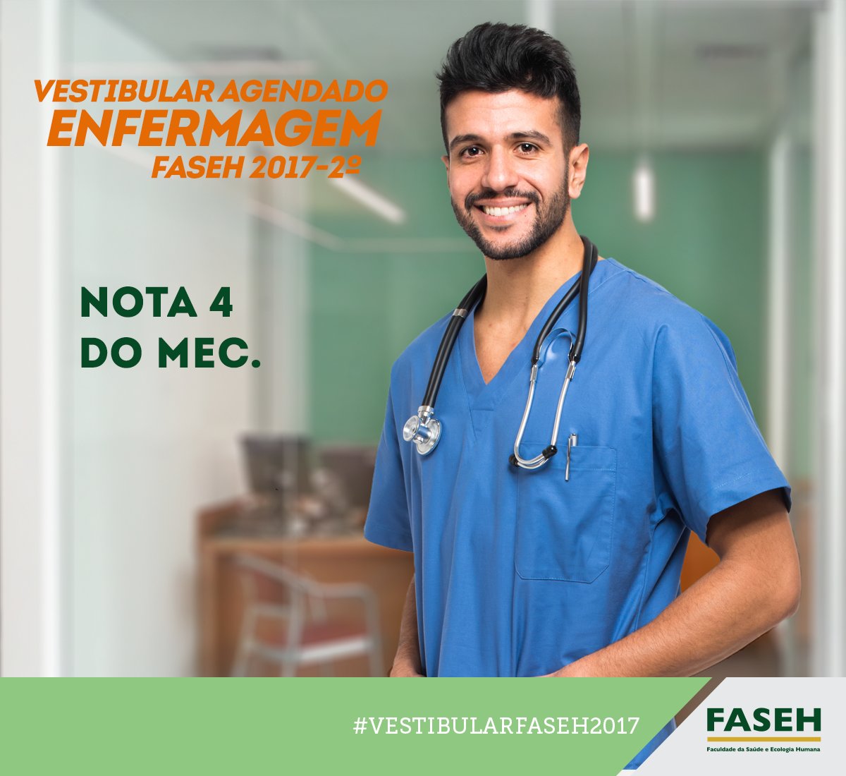 faculdade_faseh's tweet photo. A #FASEH te prepara por meio da excelência de ensino e formação integrada para você ser enfermeiro:: https://t.co/bcHYfd8Z7r. https://t.co/UV9e5A1FfL