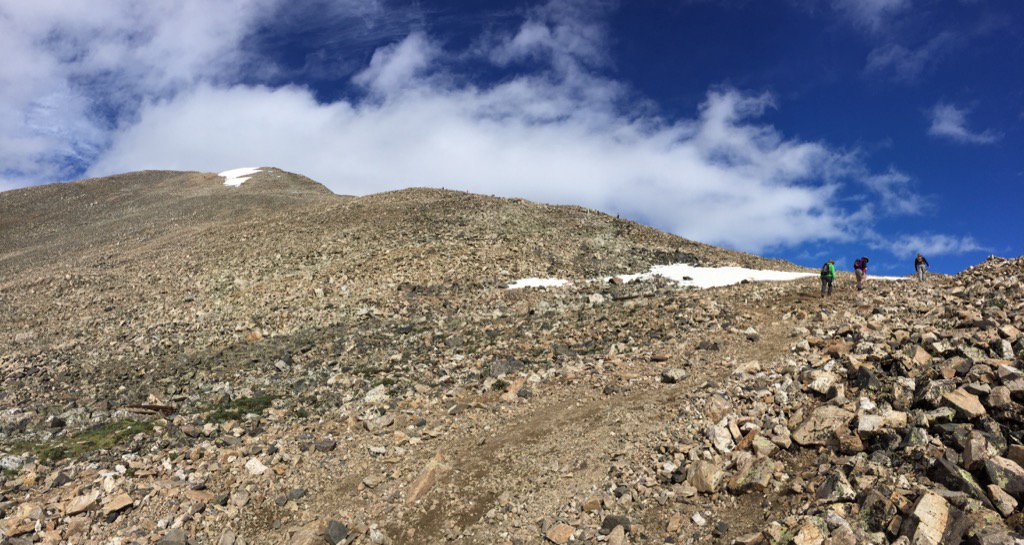 mgier's tweet photo. I knew it would be hard, and it was. Tack on the altitude sickness I've been battling, and it was too much. #CoMTB https://t.co/N5rIJYfbDW