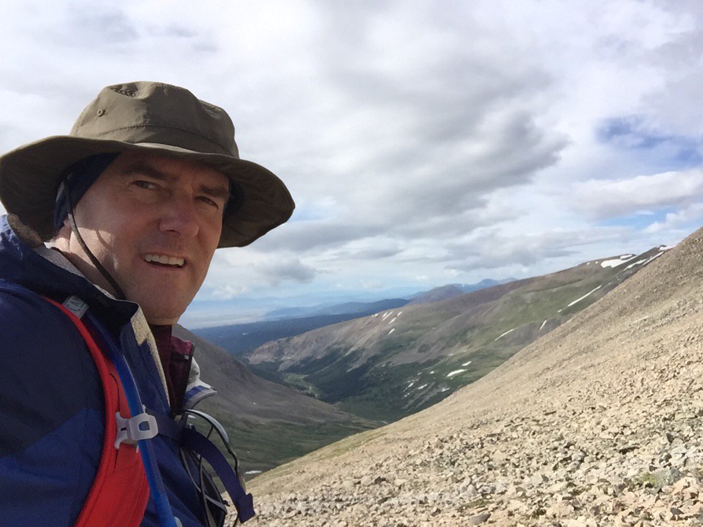 mgier's tweet photo. I made it over 13,000 ft, though. Honestly, I'm pretty proud of myself. And smarter, for the next attempt. #CoMTB https://t.co/lEHavNAG0f