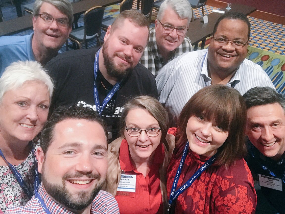 ACMNWR's tweet image. NW Region repping at the @alliancecm conference #ACMmpls #selfie #communitymedia