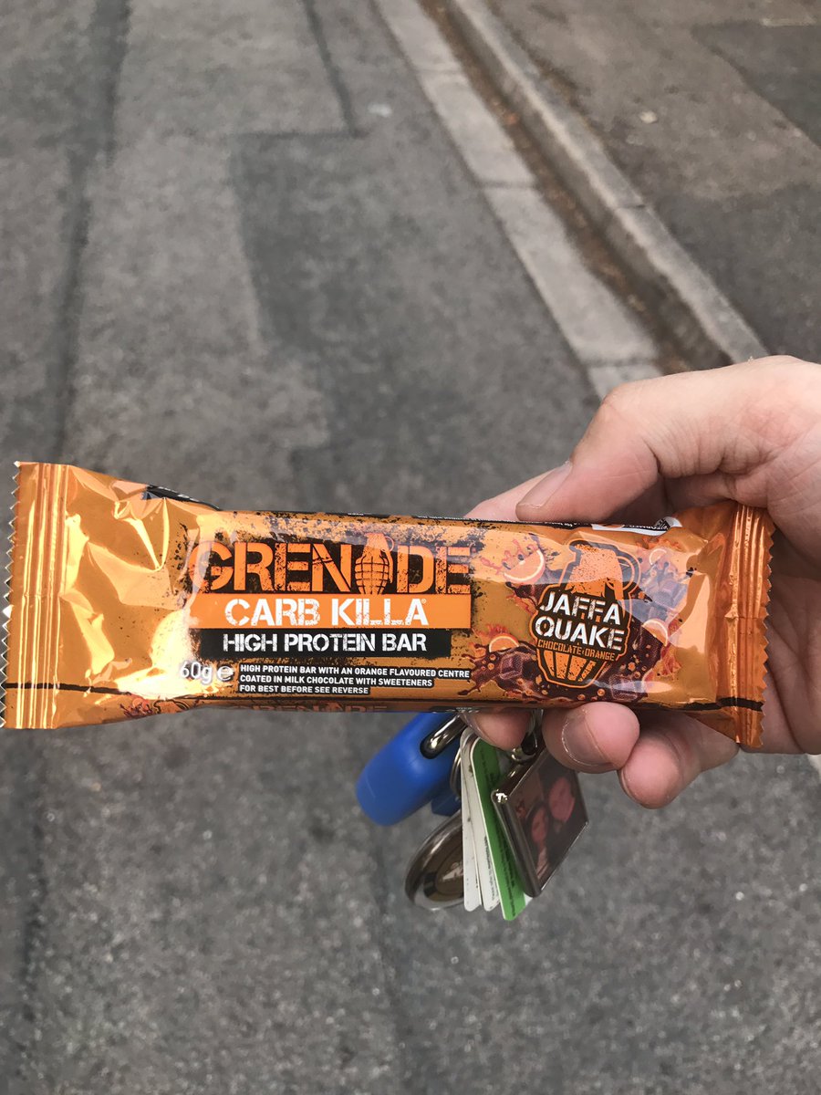 RichReflex's tweet photo. These are amazing #grenadebar @ThermoGrenade #supplements @DiscountSupps https://t.co/yMpRk2qLhG
