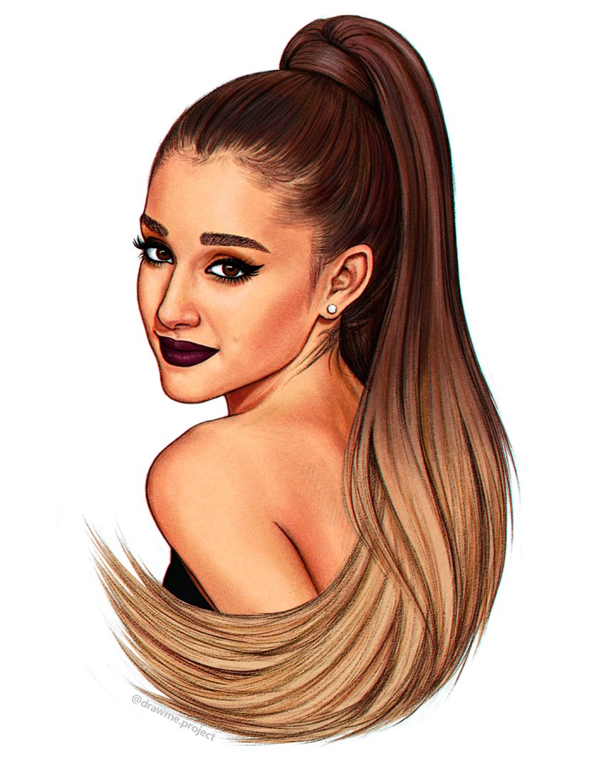 "My Fanart for amazing @ArianaGrande! 🍓 #ArianaGrande #АрианаГранде #арт...