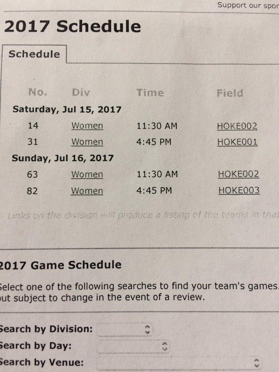 Northmont 1 schedule