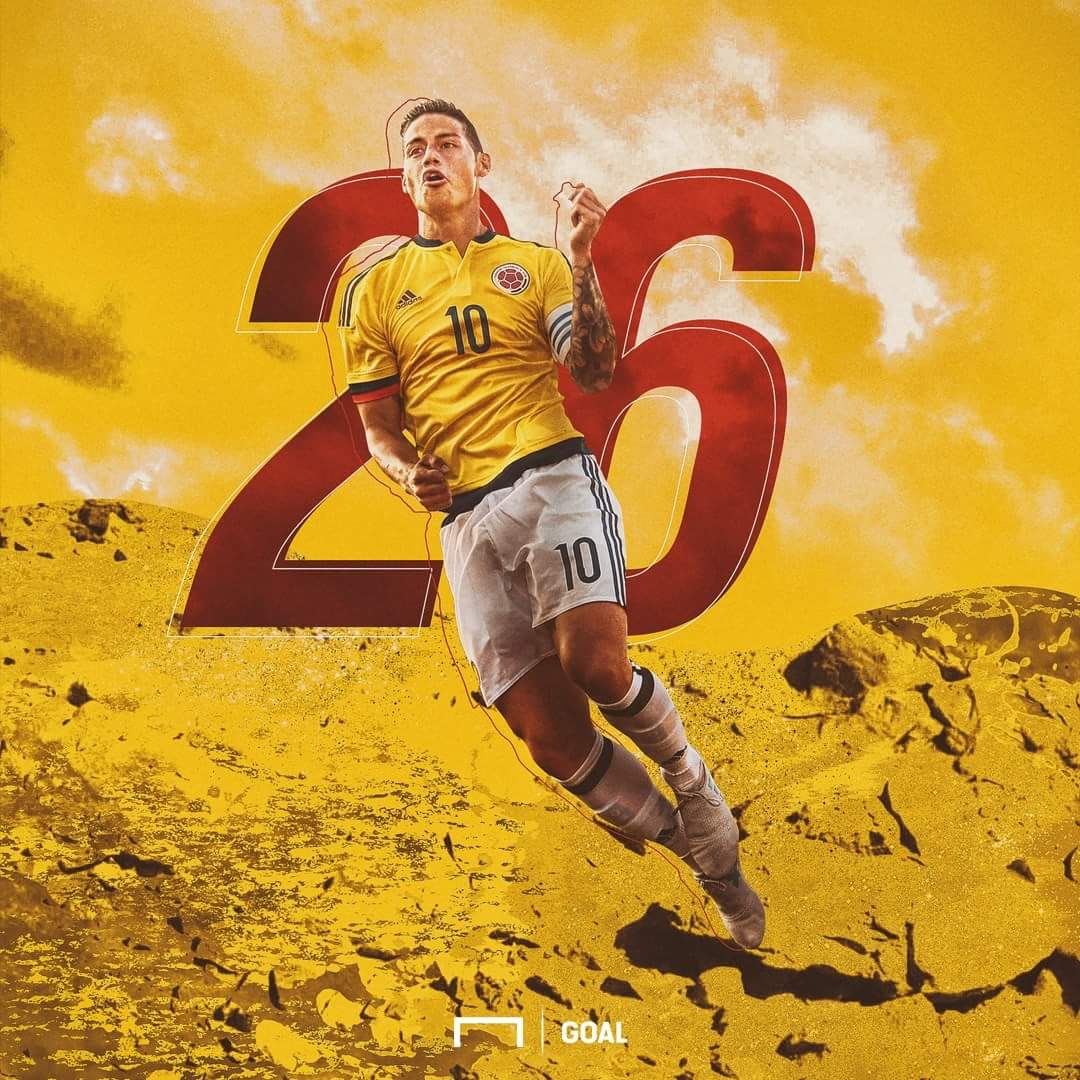 Happy birthday James Rodriguez   