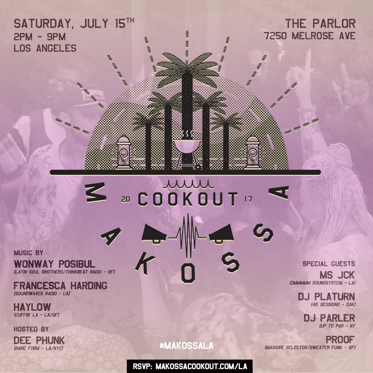MakossaCookout's tweet photo. Just added for #MakossaLA 7/15: fried chicken popup courtesy of @MadeByJahbryll. 2-6p. Veggie options as well. RSVP: https://t.co/gL6rFSV8ao https://t.co/UgcXqRE8Iv