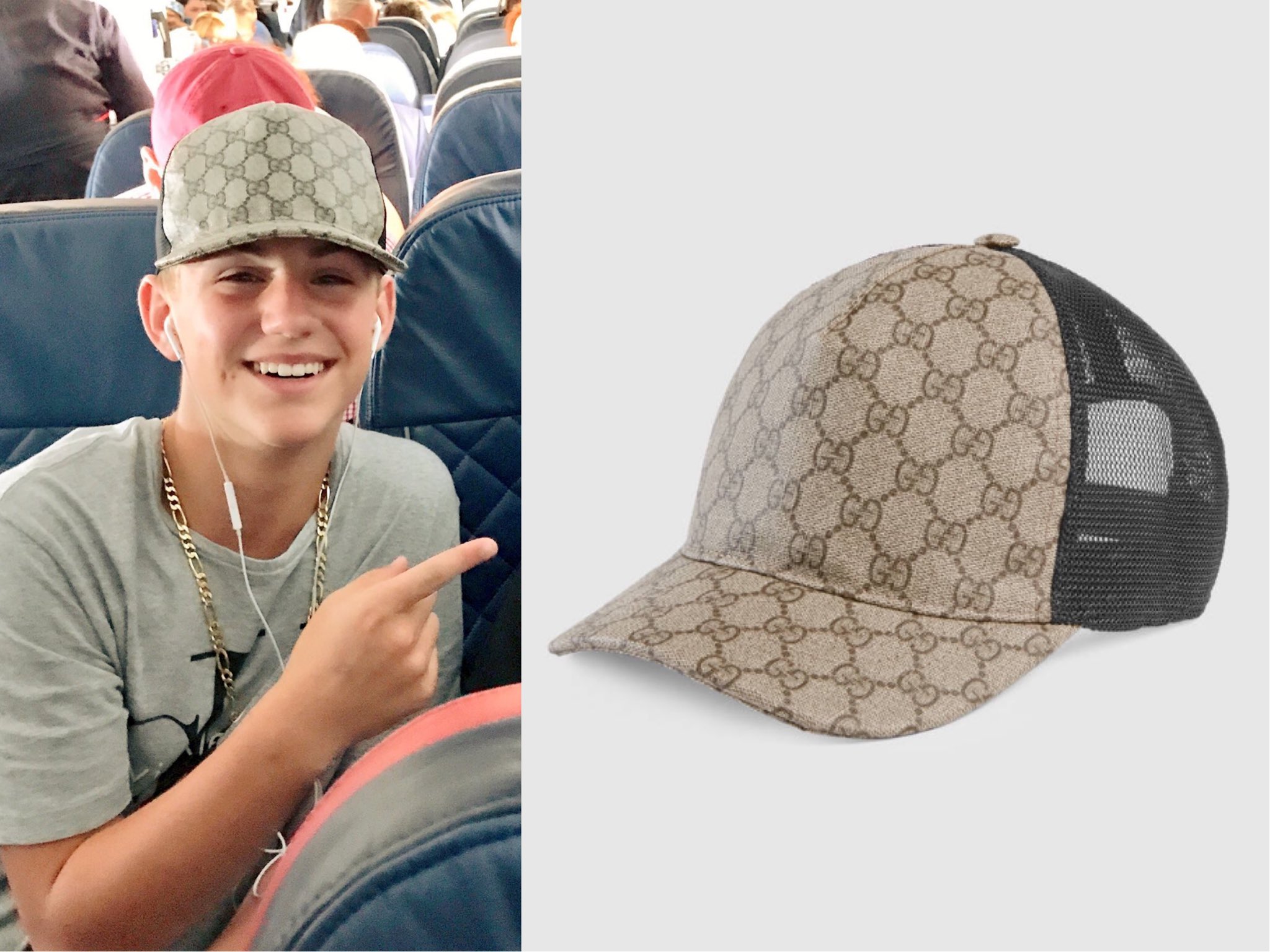 mattyb clothes on X: Gucci Supreme Baseball Hat (14 different