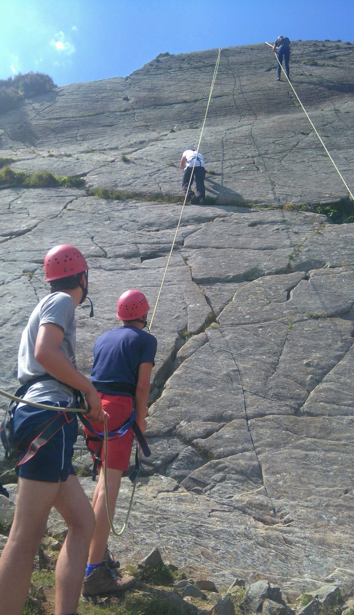 Churchill team reaching new heights... Settings &amp; overcoming challenges <a href="/AberdoveyCentre/">Outward Bound Aberdovey / Aberyfi and Ogwen</a> <a href="/OutwardBoundUK/">The Outward Bound Trust</a> #skillsforlife