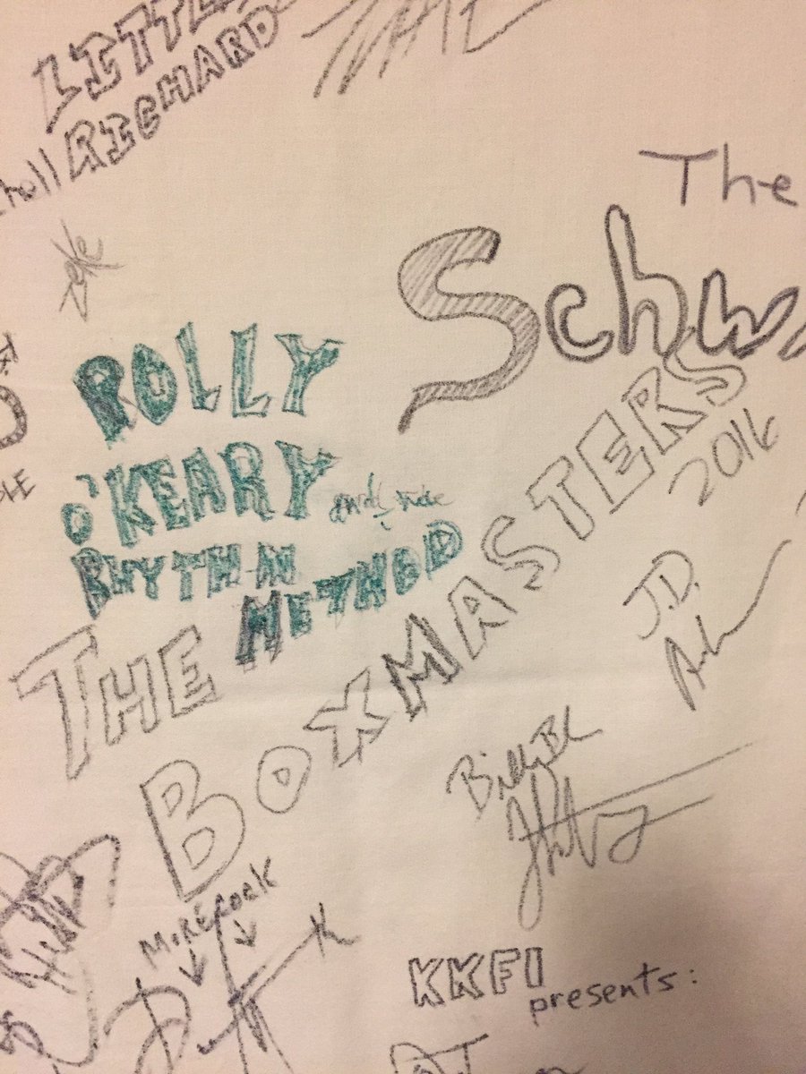 For the last little while I been geeking out on the Boxmasters. Great songwriting. Then at Knuckleheads I got to do this!!! @billybobthortn