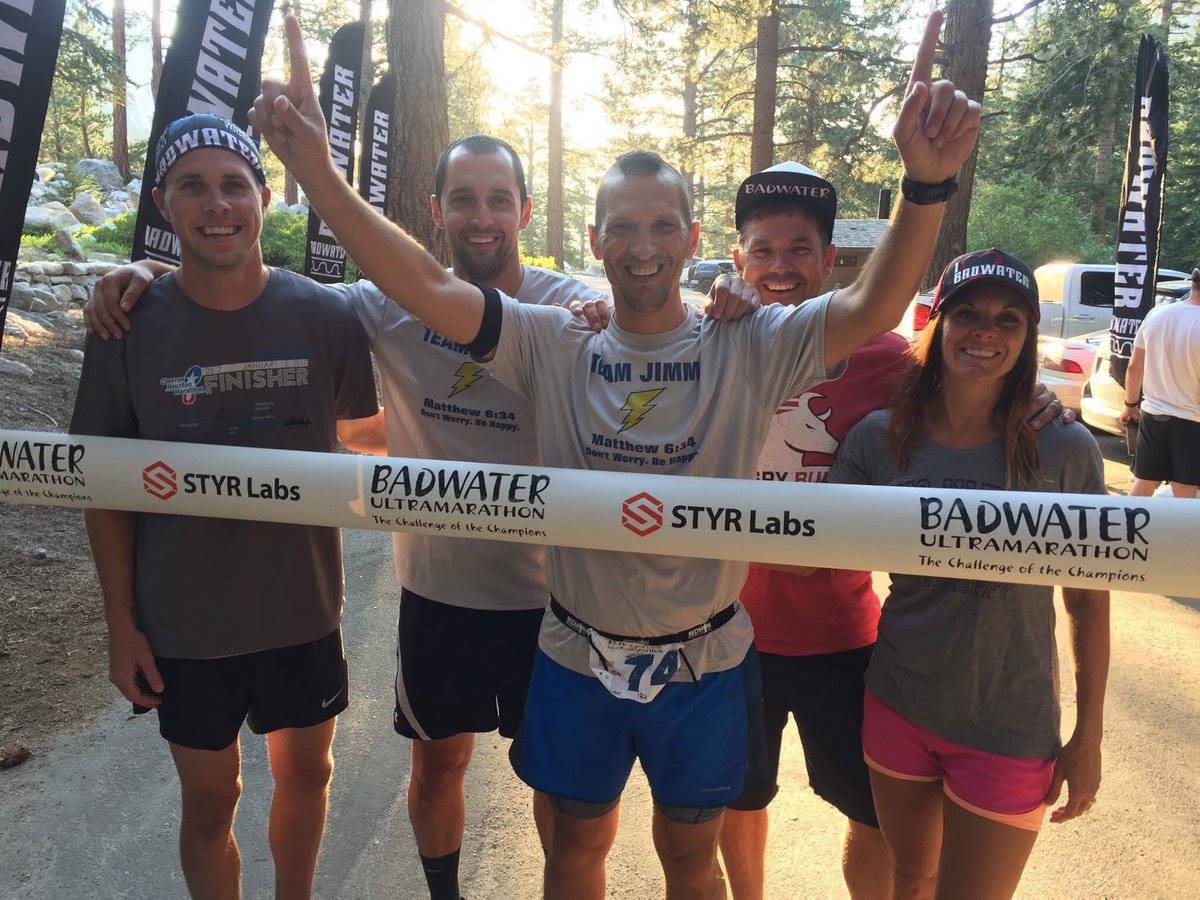 matthewreily's tweet image. Fished my second Badwater 135 in 33:09.  Proud to represent Oklahoma this again this year. #badwater135 #timeforsleep