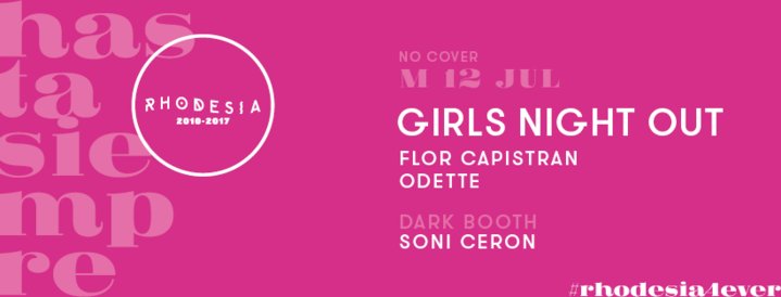 #girlsNightOut en la 🏡 @floricapistran + #OdetteAlpuche + @Soni_0n #Rhodesia4Ever #NoCover