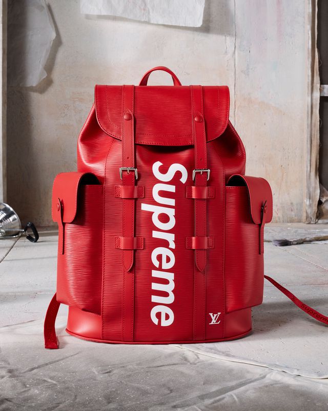 louis vuitton supreme backpack