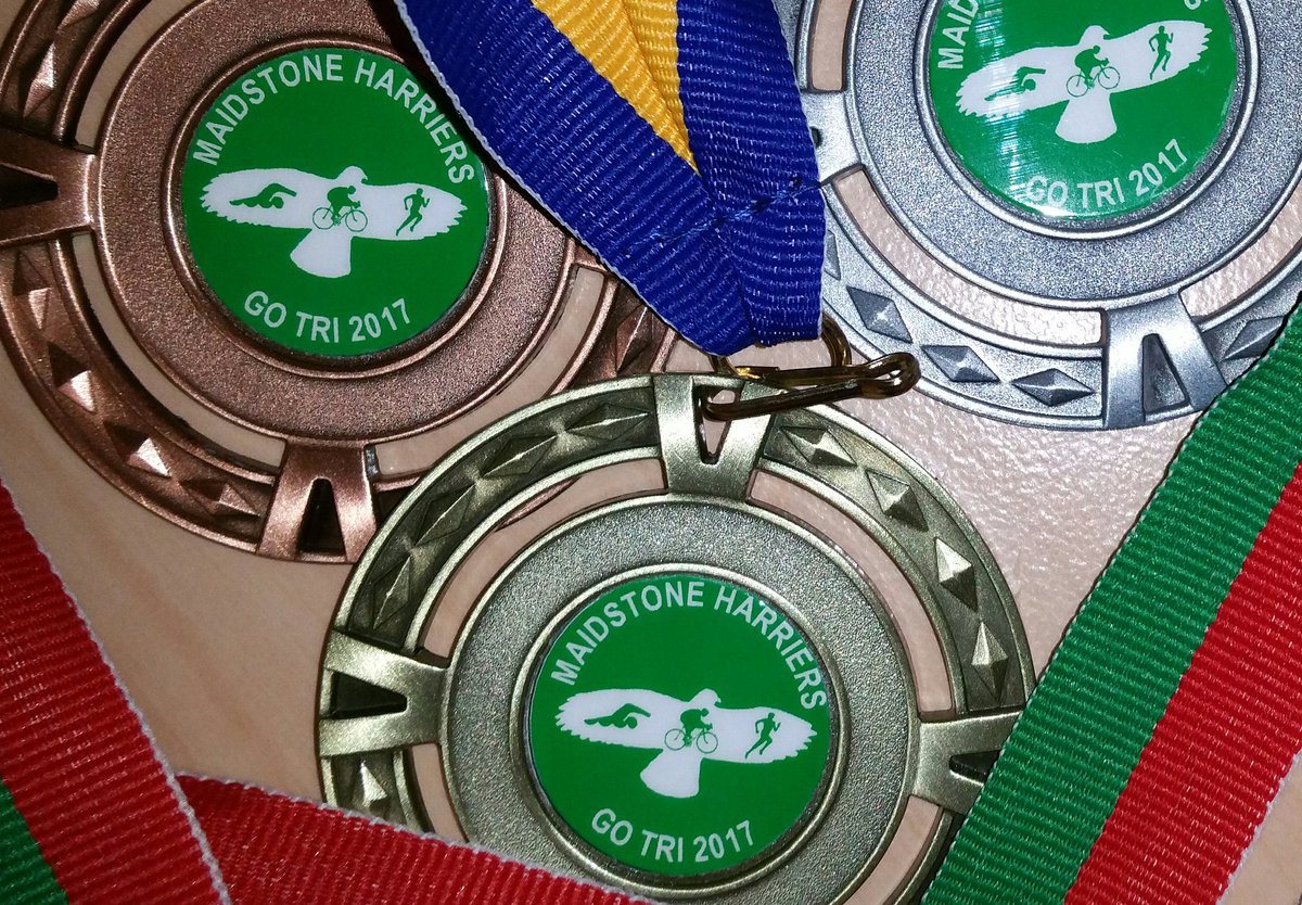 Had a great time at last night's final <a href="/GotriMaidstone/">GoTri Maidstone</a> event. Now got the full set of medal's.