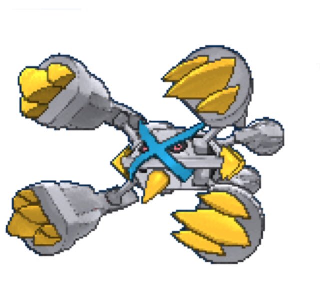色違い紹介bot メガメタグロス メガ進化してもかっこいいまま T Co 44i1no2gsv Twitter