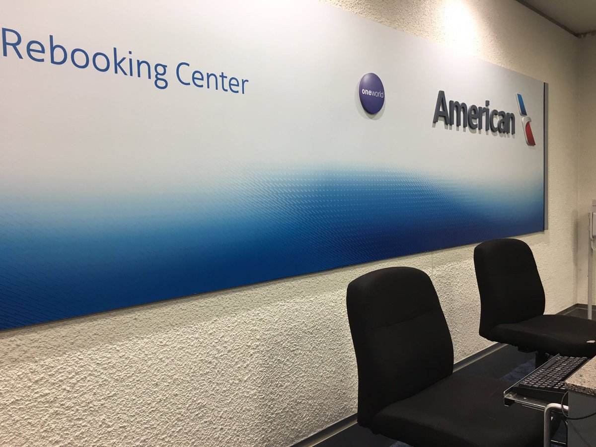 gdlegend's tweet photo. @AmericanAir good work, were all stuck in Miami after our flight was cancelled and no one there to help! https://t.co/5sqhxIecM3