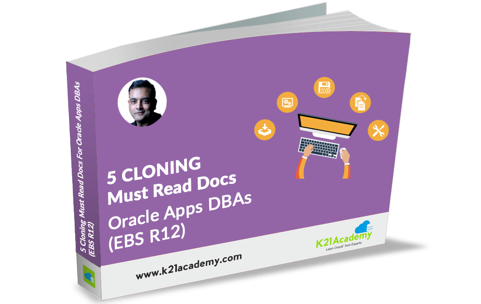 k21academy's tweet photo. [Free Guide] 5 Cloning  Must Read Docs  For Oracle Apps DBAs (EBS R12)
#Oracle #AppsDBA #OracleDBA #OracleDatabase 
https://t.co/o22Kbm8XQo https://t.co/I2lmlQuhxp