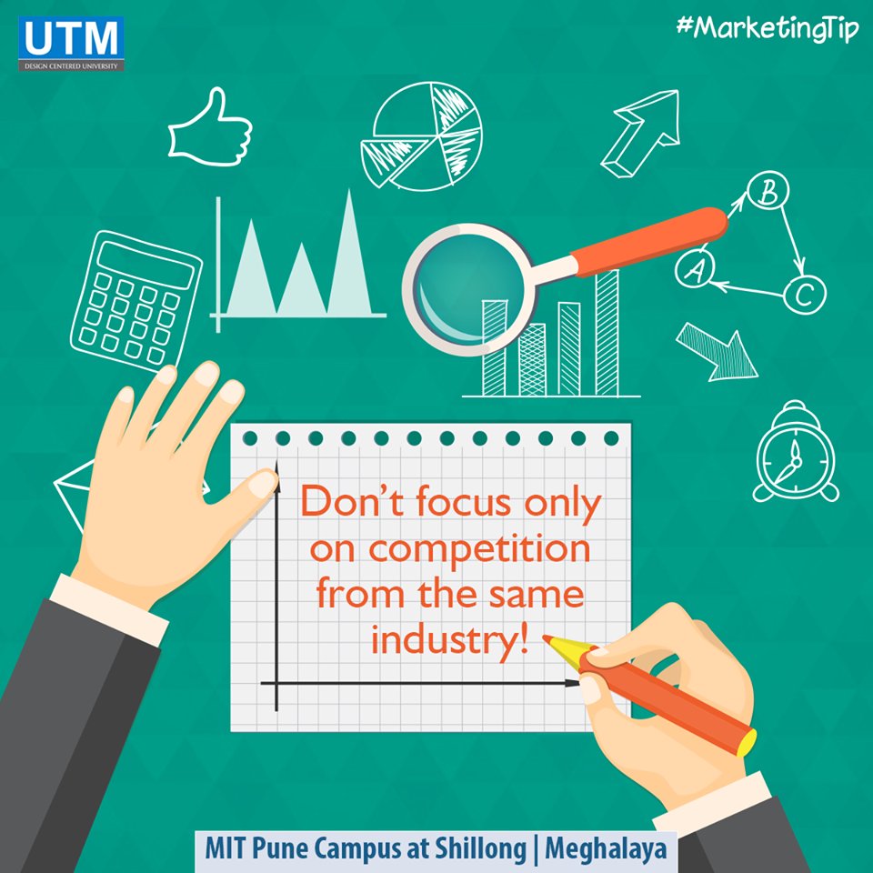 #DYK #technology has created more competition in between brands from different industries?
#UTM's BBA #Marketing is all about such insights.