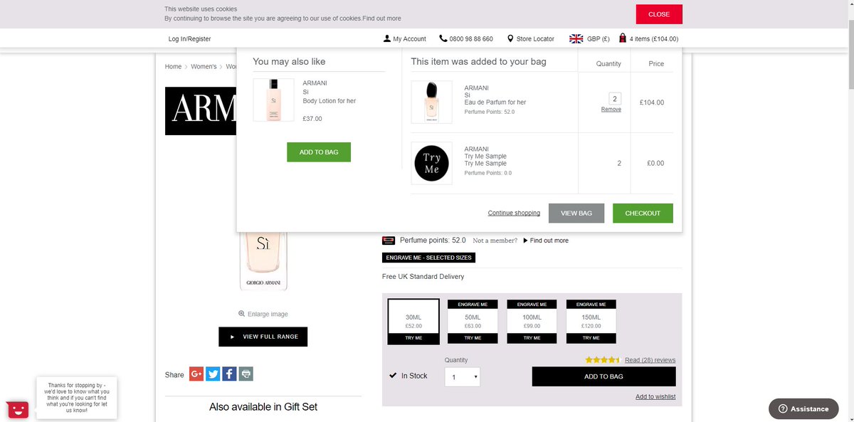 Why not suggest additionnal products to your customers thanks to the Devatics second skin solution? #CRO #personnalisation #ecommerce