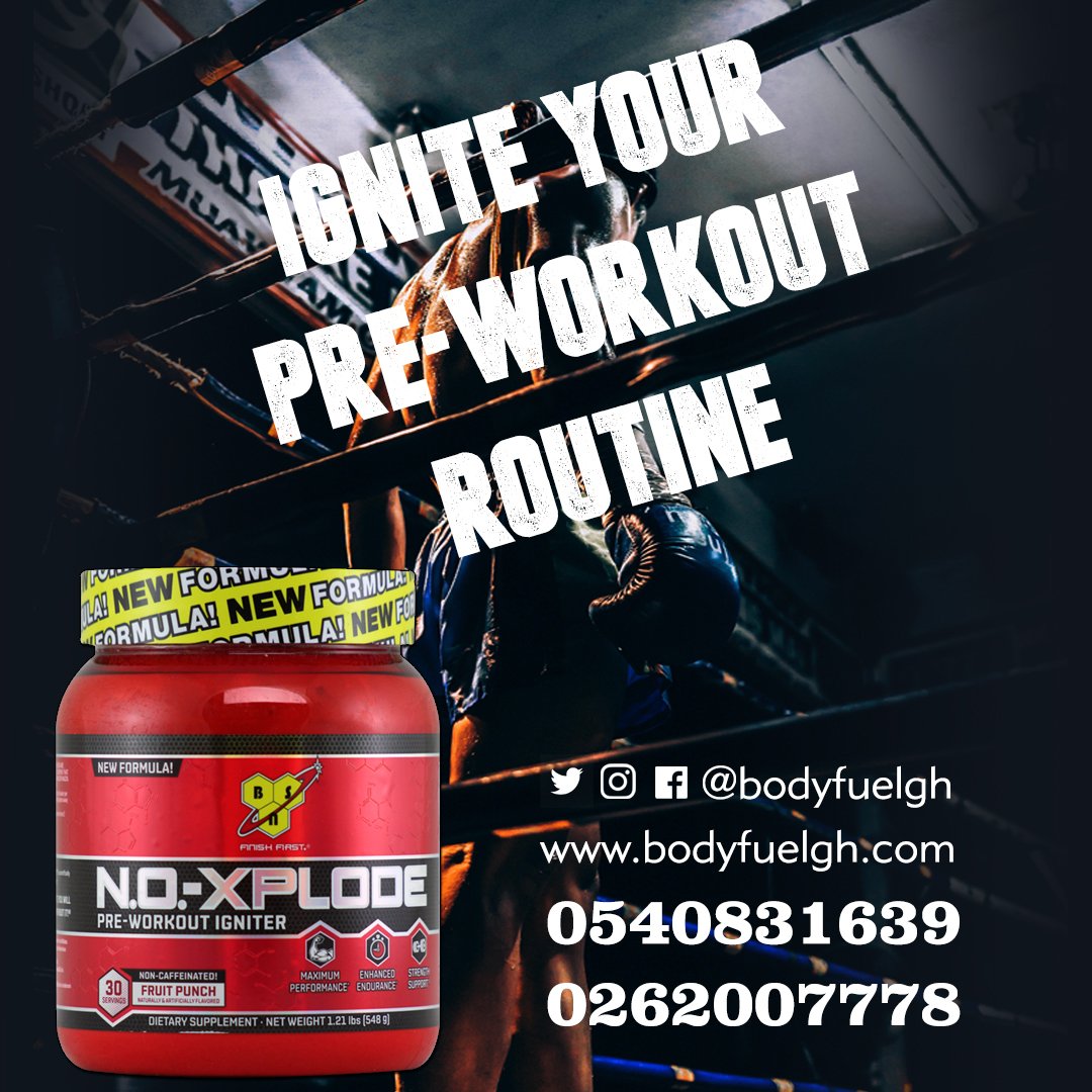 Bodyfuelgh On Twitter Ignite Your Pre Workout Routine With Our Bodyfuelgh On Twitter Ignite Your Pre Workout Routine With Our Bsn N O Xplode Nf 30 Servings Vitamins Supplements Preworkout Fitness Gym Abs