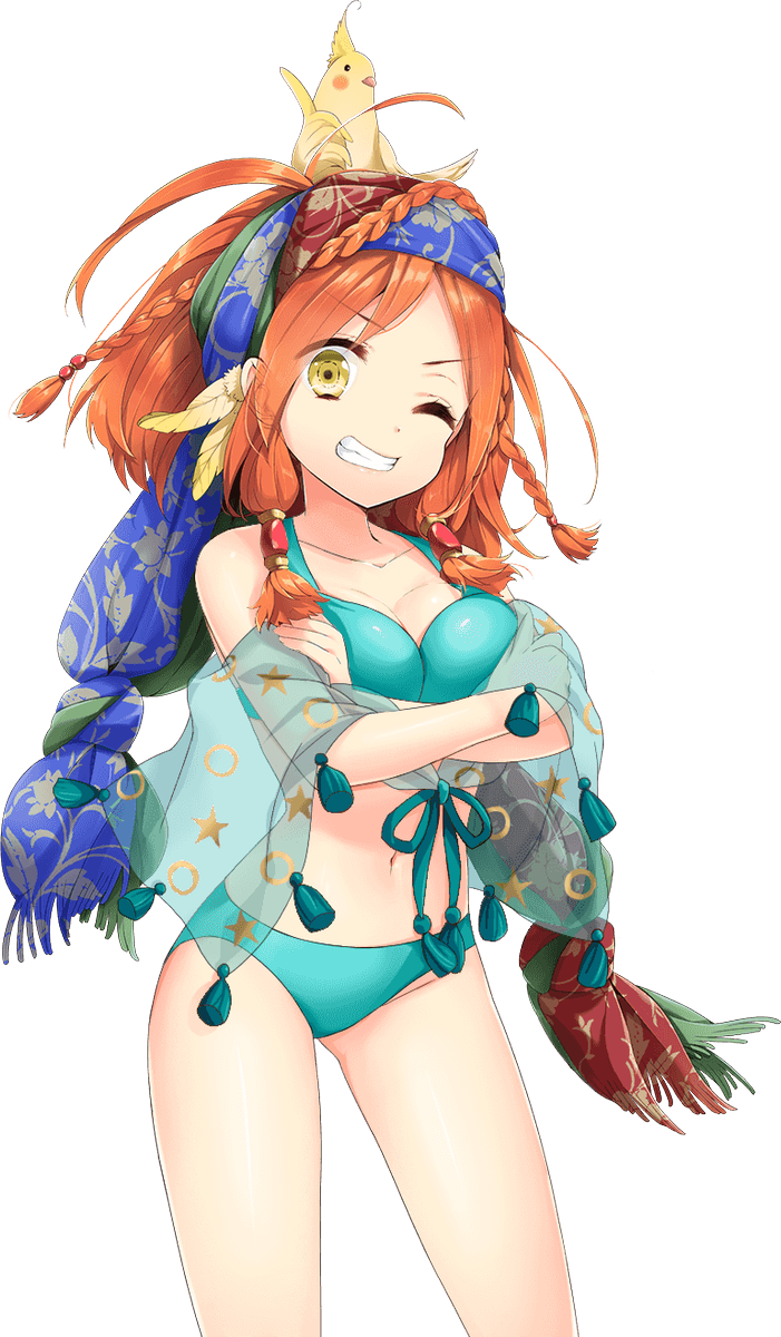 Twitter पर Grace a グリモア素材庫 ヤヨイ ロカ クリスマス衣装 水着 制服 制服透過水着