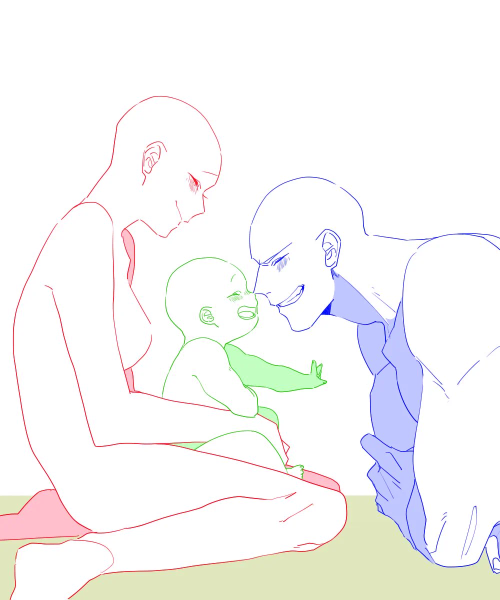 絵描きさん必見！押しカプに幸せになって欲しい人に使ってもらいたい構図！