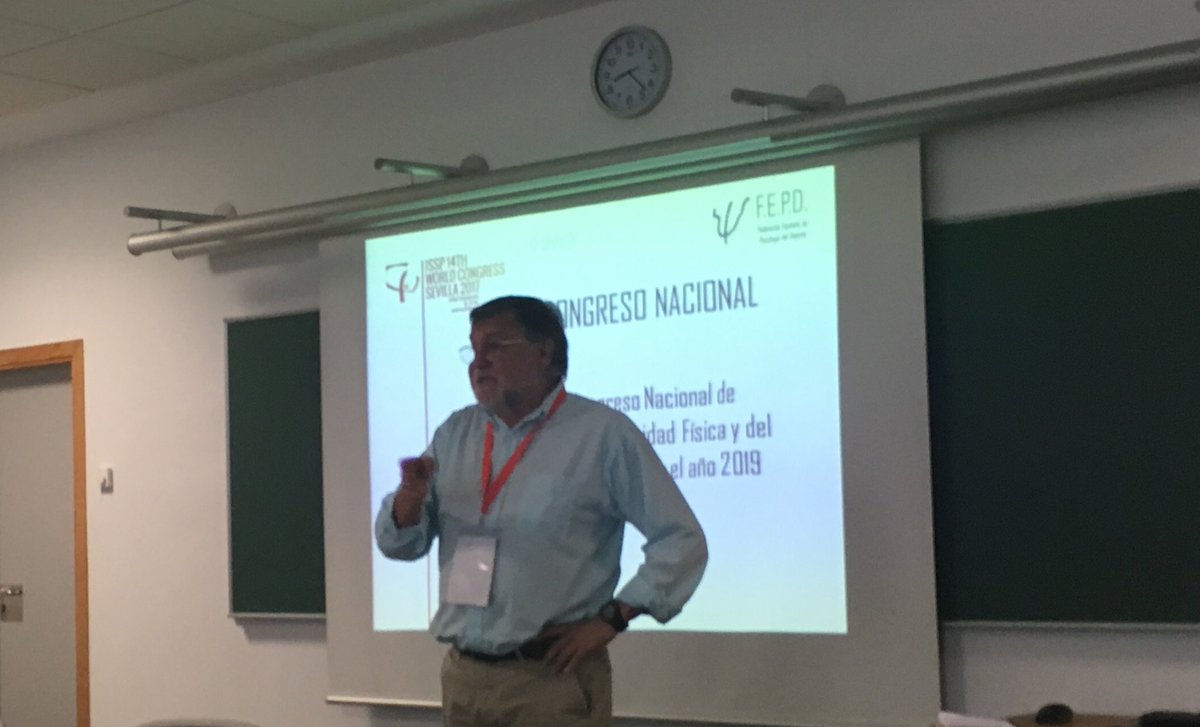 fepsicodep's tweet photo. Ya con el simposio de la Federación Española de Psicología del Deporte del congreso mundial @issp2017 https://t.co/x8tPXuX1nJ