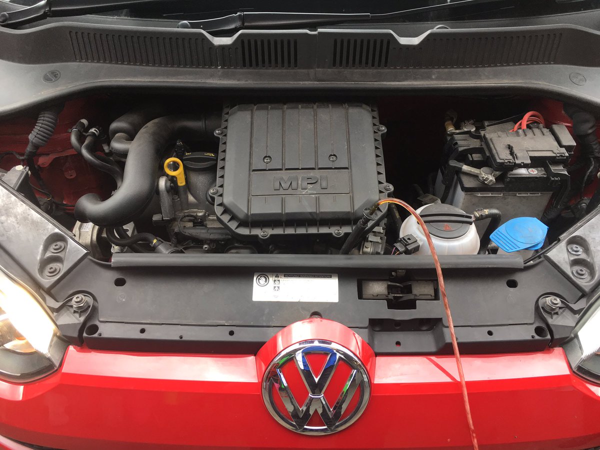 navfortron's tweet photo. @FortronIntlUK @UKVolkswagen #injectormax #ThursdayThoughts #powerrestored #keepitclean VW Up! 'MPI' now means 'more power innit' J&B Autos https://t.co/1tz4FbLriD