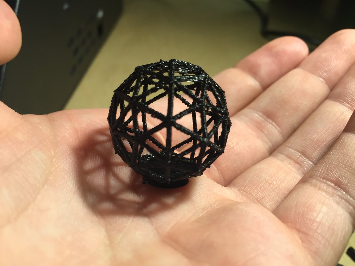 JonComo's tweet photo. There’s something so satisfying about creating a 3d object, printing it, and holding it in your hand. https://t.co/7pdjBgxSgF