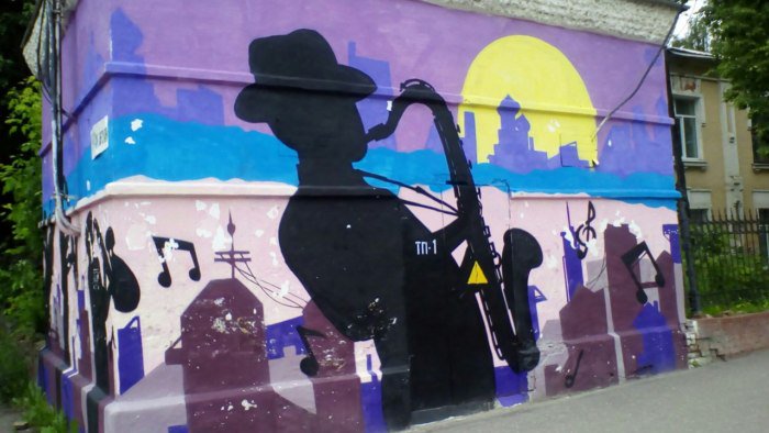 В рамках фестиваля граффити «Городская среда» молодые художники преображают город ivgoradm.ru/news?nid=33028